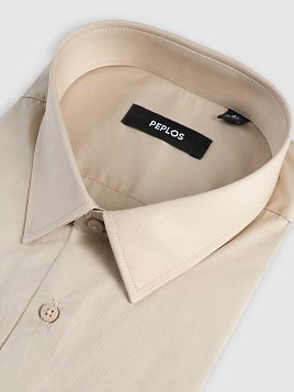 СОРОЧКА МУЖСКАЯ PEPLOS SH25081-R СЕРЫЙ