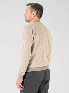 ДЖЕМПЕР МУЖСКОЙ PEPLOS KN23J005 БЕЖЕВЫЙ