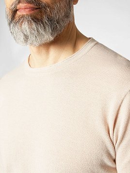 ДЖЕМПЕР МУЖСКОЙ PEPLOS KN22J029 БЕЖЕВЫЙ