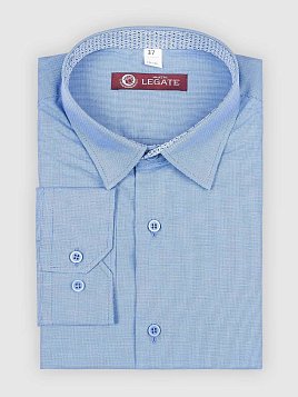 СОРОЧКА ПОДРОСТКОВАЯ MAJESTIC LEGATE SH21T131-SL СИНИЙ