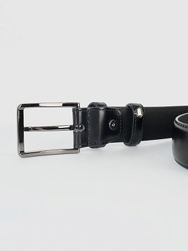 РЕМЕНЬ ПОЯСНОЙ МУЖСКОЙ PEPLOS BELT-24-C12-6 ЧЁРНЫЙ