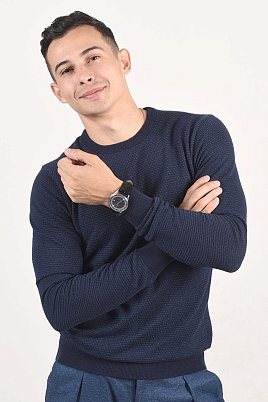 ДЖЕМПЕР МУЖСКОЙ PEPLOS KN20J018 СИНИЙ