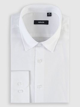 СОРОЧКА ПОДРОСТКОВАЯ PEPLOS SH24T006-R БЕЛЫЙ