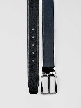 РЕМЕНЬ МУЖСКОЙ PEPLOS ДВУСТОРОННИЙ C15. BELT-22-C15-22 СИНИЙ-ЧЕРНЫЙ