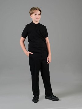 БРЮКИ ДЛЯ МАЛЬЧИКА PEPLOS TR24J011-315 ЧЁРНЫЙ