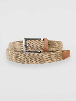 РЕМЕНЬ ПОЯСНОЙ МУЖСКОЙ PEPLOS BELT-24-S1-6 БЕЖЕВЫЙ