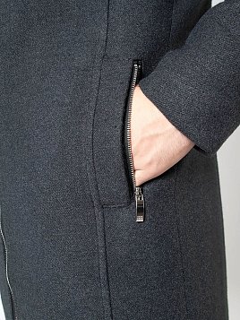 ПАЛЬТО МУЖСКОЕ PEPLOS OW2204-CT СЕРЫЙ