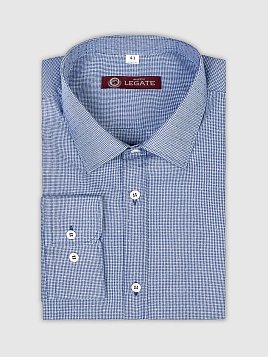 СОРОЧКА МУЖСКАЯ MAJESTIC LEGATE SH22134-С СИНИЙ