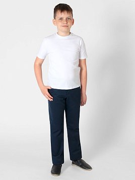 БРЮКИ ДЛЯ МАЛЬЧИКА МЛ. ШКОЛА PEPLOS P21B01-R ТЕМНО-СИНИЙ