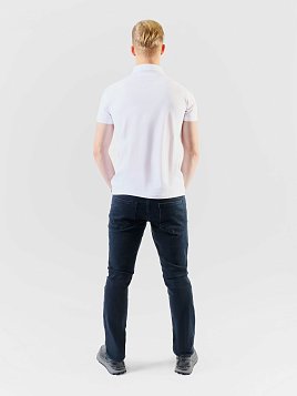 РУБАШКА-ПОЛО МУЖСКАЯ PEPLOS TSP25024-R БЕЛЫЙ
