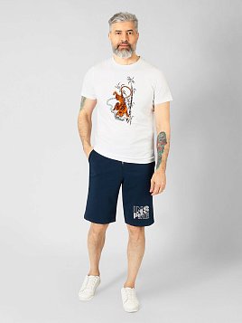 ФУТБОЛКА МУЖСКАЯ PEPLOS TS22108-R БЕЛЫЙ