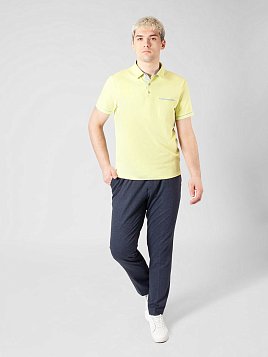 РУБАШКА-ПОЛО МУЖСКАЯ PEPLOS TS22017-P ЖЕЛТЫЙ