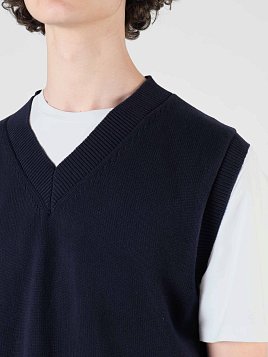 ЖИЛЕТ ПОДРОСТКОВЫЙ PEPLOS JKN24V002 ТЕМНО-СИНИЙ