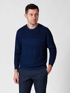 ДЖЕМПЕР МУЖСКОЙ PEPLOS KN21J009 СИНИЙ