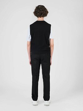 ЖИЛЕТ ПОДРОСТКОВЫЙ PEPLOS JKN24V007 ЧЁРНЫЙ