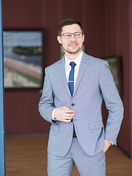 КОСТЮМ МУЖСКОЙ PEPLOS SU20017-SL ГОЛУБОЙ