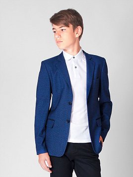 ПИДЖАК ДЛЯ МАЛЬЧИКА PEPLOS JA19J057 СИНИЙ