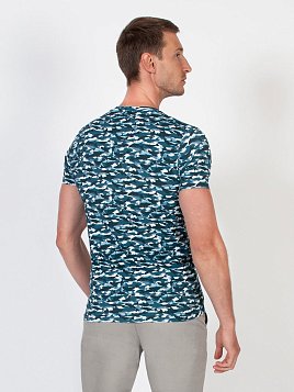 ФУТБОЛКА МУЖСКАЯ PEPLOS TS20104-R СИНИЙ