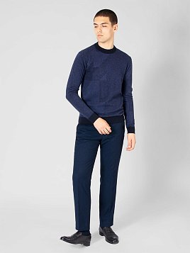 ДЖЕМПЕР МУЖСКОЙ PEPLOS KN22J014 СИНИЙ