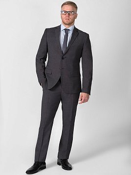 КОСТЮМ МУЖСКОЙ PEPLOS SU19027-SL ТЕМНО-СЕРЫЙ