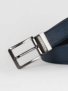 РЕМЕНЬ МУЖСКОЙ PEPLOS ДВУСТОРОННИЙ C15. BELT-22-C15-22 СИНИЙ-ЧЕРНЫЙ