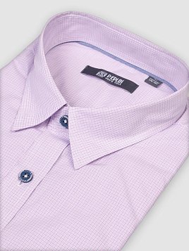 СОРОЧКА МУЖСКАЯ PEPLOS SH18044-K-SL СИРЕНЕВЫЙ