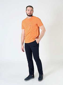 ФУТБОЛКА МУЖСКАЯ PEPLOS TS24110-R ОРАНЖЕВЫЙ