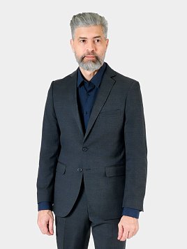 КОСТЮМ МУЖСКОЙ PEPLOS SU24009-SL ТЕМНО-СЕРЫЙ