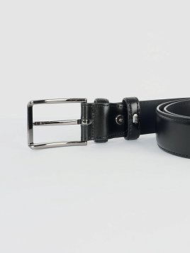 РЕМЕНЬ ПОЯСНОЙ МУЖСКОЙ PEPLOS BELT-24-C12-5 ЧЁРНЫЙ