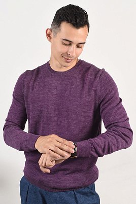ДЖЕМПЕР МУЖСКОЙ PEPLOS KN20J016 ФИОЛЕТОВЫЙ
