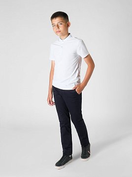 РУБАШКА-ПОЛО ДЛЯ МАЛЬЧИКА MAJESTIC LEGATE TS23J02-P БЕЛЫЙ