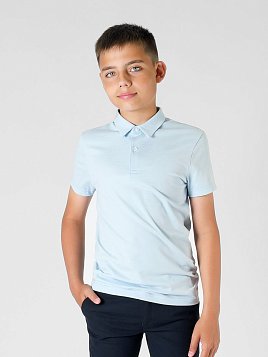 РУБАШКА-ПОЛО ДЛЯ МАЛЬЧИКА MAJESTIC LEGATE TS23J05-P ГОЛУБОЙ