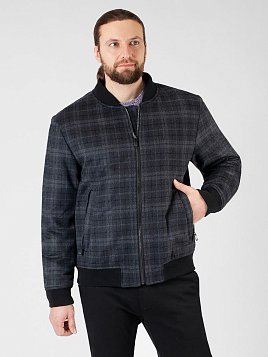 КУРТКА -БОМБЕР МУЖСКАЯ PEPLOS OW2231-JA СЕРЫЙ