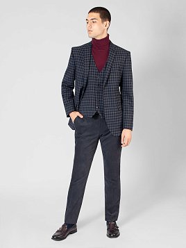 БРЮКИ МУЖСКИЕ PEPLOS TR22010-282 ТЕМНО-СЕРЫЙ