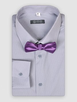 СОРОЧКА МУЖСКАЯ PEPLOS SH21094-С СЕРЫЙ