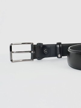 РЕМЕНЬ ПОЯСНОЙ МУЖСКОЙ PEPLOS BELT-24-C12-8 ЧЁРНЫЙ