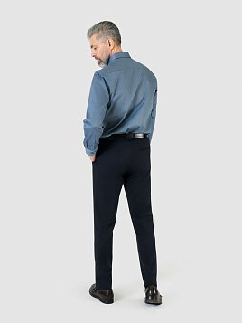 СОРОЧКА МУЖСКАЯ MAJESTIC LEGATE SH24134-R СИНИЙ