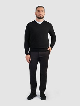 ПУЛОВЕР МУЖСКОЙ PEPLOS KN25P030 ЧЁРНЫЙ
