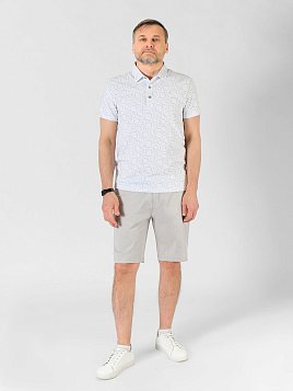 РУБАШКА-ПОЛО МУЖСКАЯ PEPLOS TS23017-Р БЕЛЫЙ