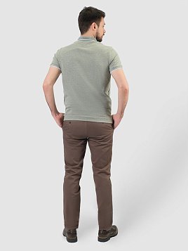 РУБАШКА-ПОЛО МУЖСКАЯ PEPLOS TSP25004-R ЗЕЛЕНЫЙ