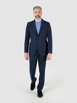 ПИДЖАК МУЖСКОЙ PEPLOS JA24115-SL СИНИЙ