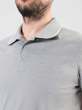 РУБАШКА-ПОЛО МУЖСКАЯ PEPLOS TSP25007-R СЕРЫЙ