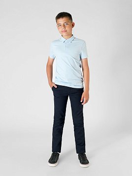 РУБАШКА-ПОЛО ДЛЯ МАЛЬЧИКА MAJESTIC LEGATE TS23J05-P ГОЛУБОЙ
