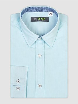 СОРОЧКА ДЛЯ МАЛЬЧИКА PEPLOS SH20J091-R ЗЕЛЕНЫЙ