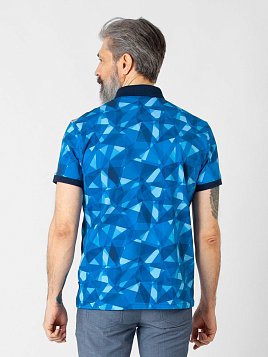 РУБАШКА-ПОЛО МУЖСКАЯ PEPLOS TS21016-P СИНИЙ