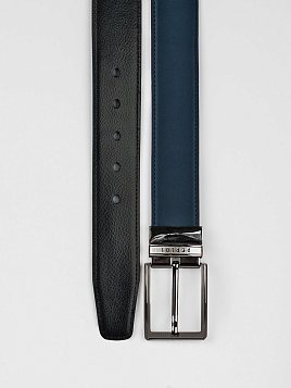 РЕМЕНЬ МУЖСКОЙ PEPLOS ДВУСТОРОННИЙ C15. BELT-22-C15-21 СИНИЙ-ЧЕРНЫЙ