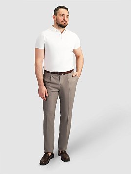 БРЮКИ МУЖСКИЕ PEPLOS TR25157-224 БЕЖЕВЫЙ