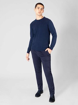 ДЖЕМПЕР МУЖСКОЙ PEPLOS KN22J017 СИНИЙ