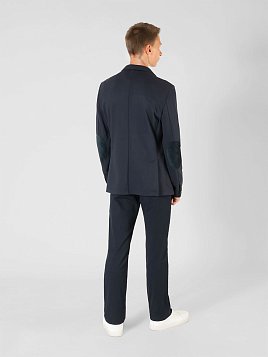 ПИДЖАК ПОДРОСТКОВЫЙ PEPLOS JA18T002-SL СИНИЙ (Трикотажный)