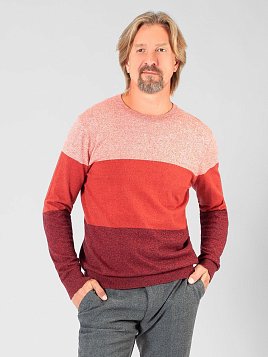 ДЖЕМПЕР МУЖСКОЙ PEPLOS KN22J013 ТЕРРАКОТОВЫЙ